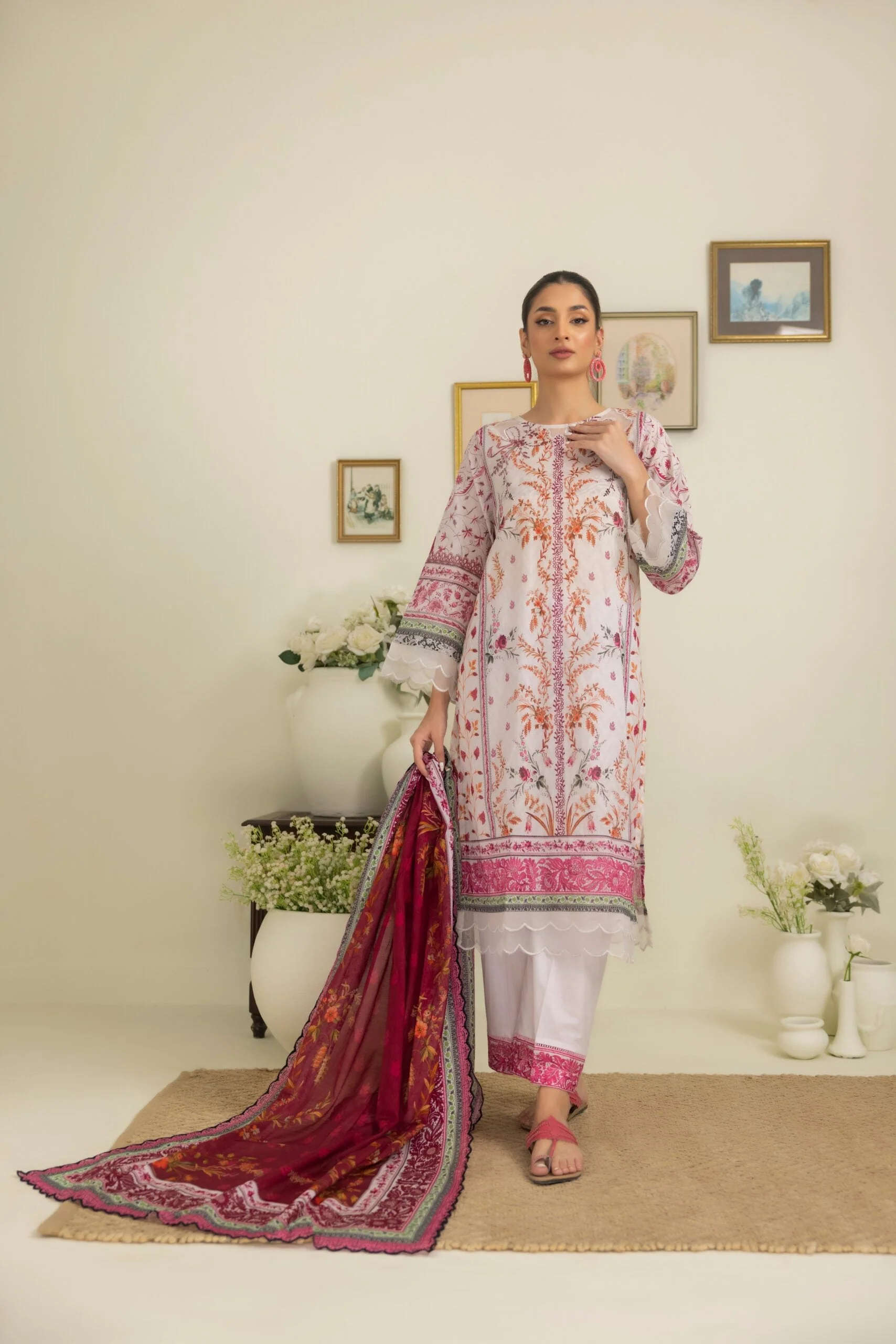Salina Printed Mid Summer Cotton – SPC3-7 - Image 4