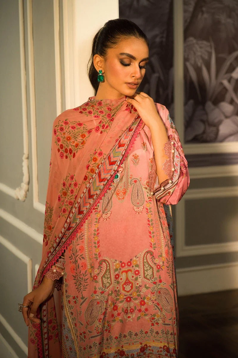 Sana Safinaz Silk Festive Capsule Collection –E221-003A-AG - Image 4