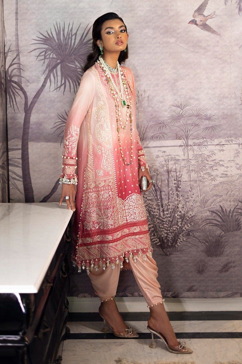 Sana Safinaz Luxury Lawn Collection 2022 – L221-001A-CX - Image 4
