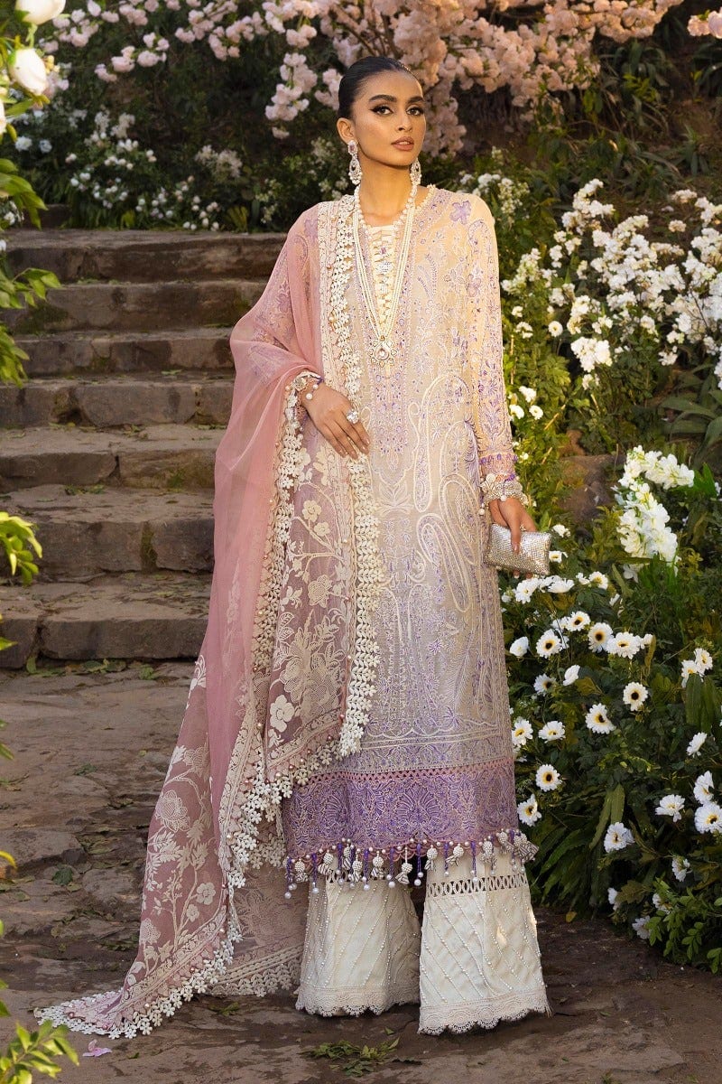 Sana Safinaz Luxury Lawn Collection 2022 – L221-009A-CH - Image 3