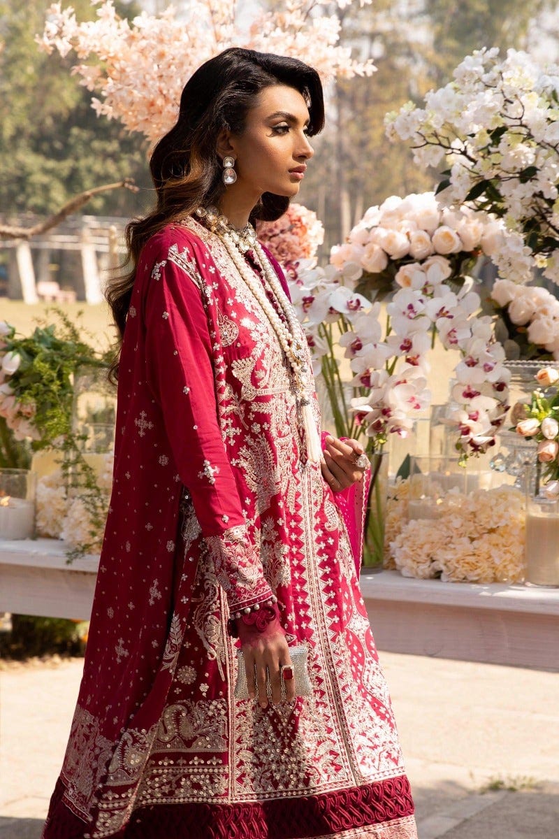 Sana Safinaz Luxury Lawn Collection 2022 – L221-013B-CH - Image 11