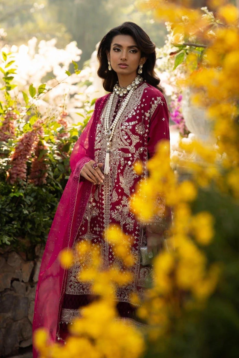 Sana Safinaz Luxury Lawn Collection 2022 – L221-013B-CH - Image 8
