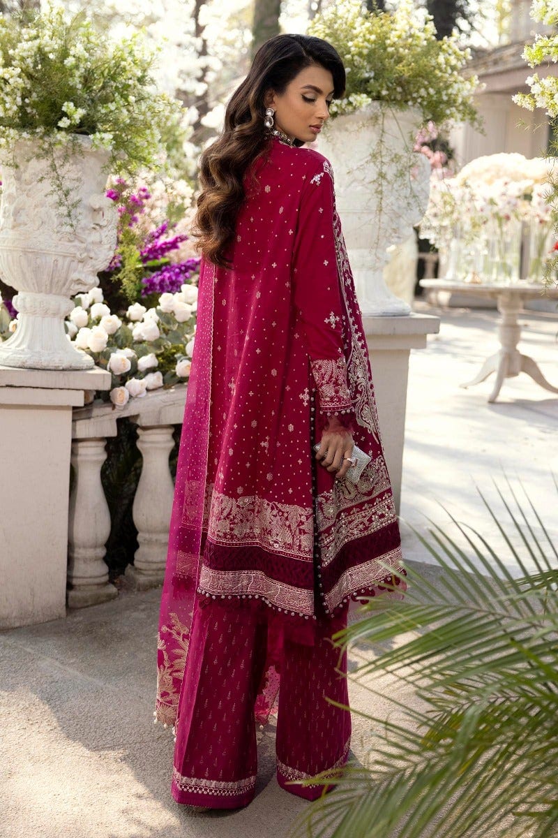 Sana Safinaz Luxury Lawn Collection 2022 – L221-013B-CH - Image 9