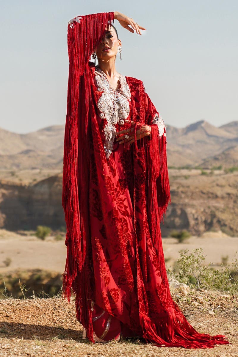 Sana Safinaz Luxury Winter Collection · Luxe Velvet – V231-001-DD - Image 2