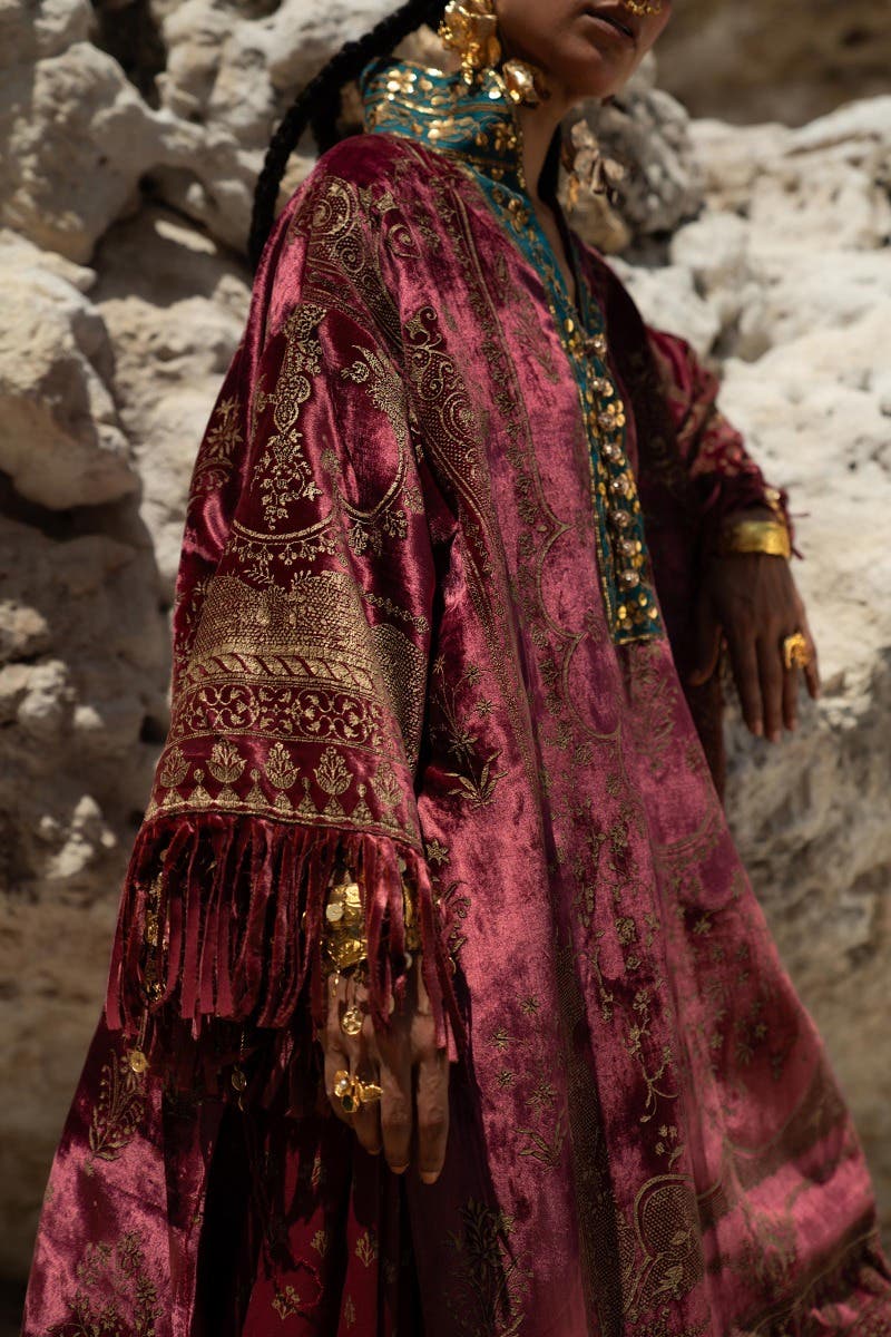 Sana Safinaz Luxury Winter Collection · Luxe Velvet – V231-006-CO - Image 12