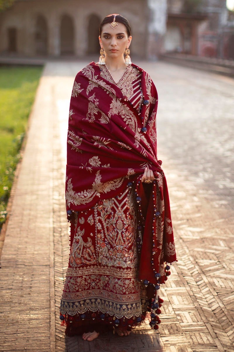 Sana Safinaz Luxury Winter Collection – S221-001A-CL - Image 2