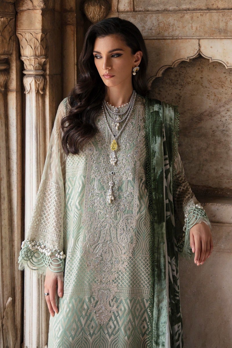 Sana Safinaz Luxury Winter Collection – S221-002B-CP - Image 4