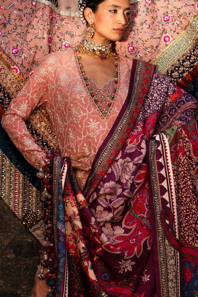 Sana Safinaz Luxury Winter Collection – S231-002B-CP - Image 2