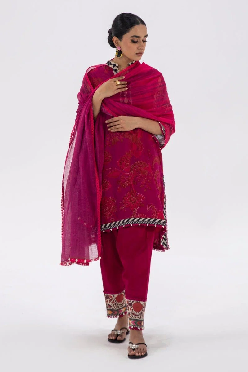 Sana Safinaz Mahay Lawn Collection 2022 – H221-007A-CG - Image 2