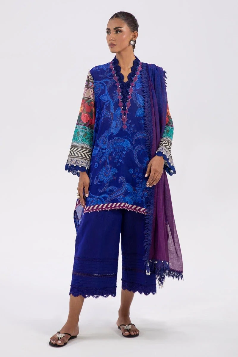 Sana Safinaz Mahay Lawn Collection 2022 – H221-007B-CG - Image 4