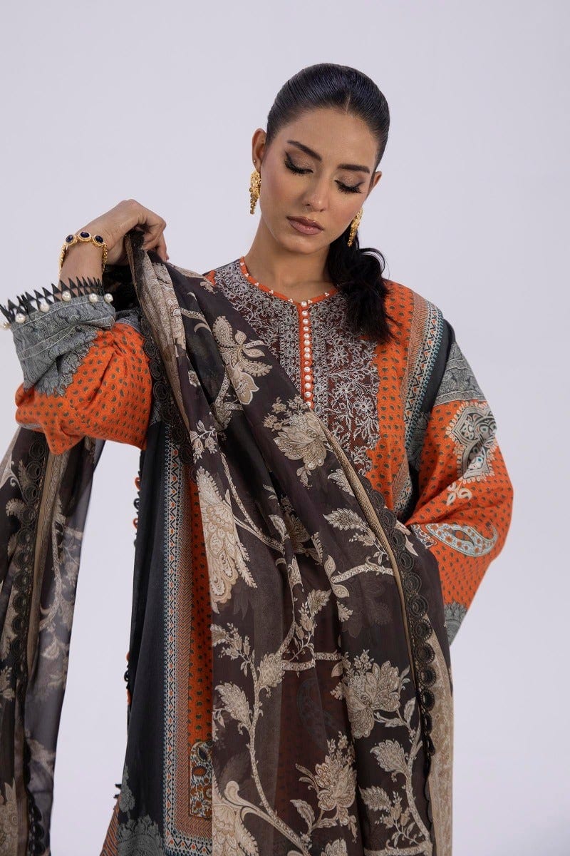 Sana Safinaz Mahay Lawn Collection 2022 – H221-009A-CI - Image 4