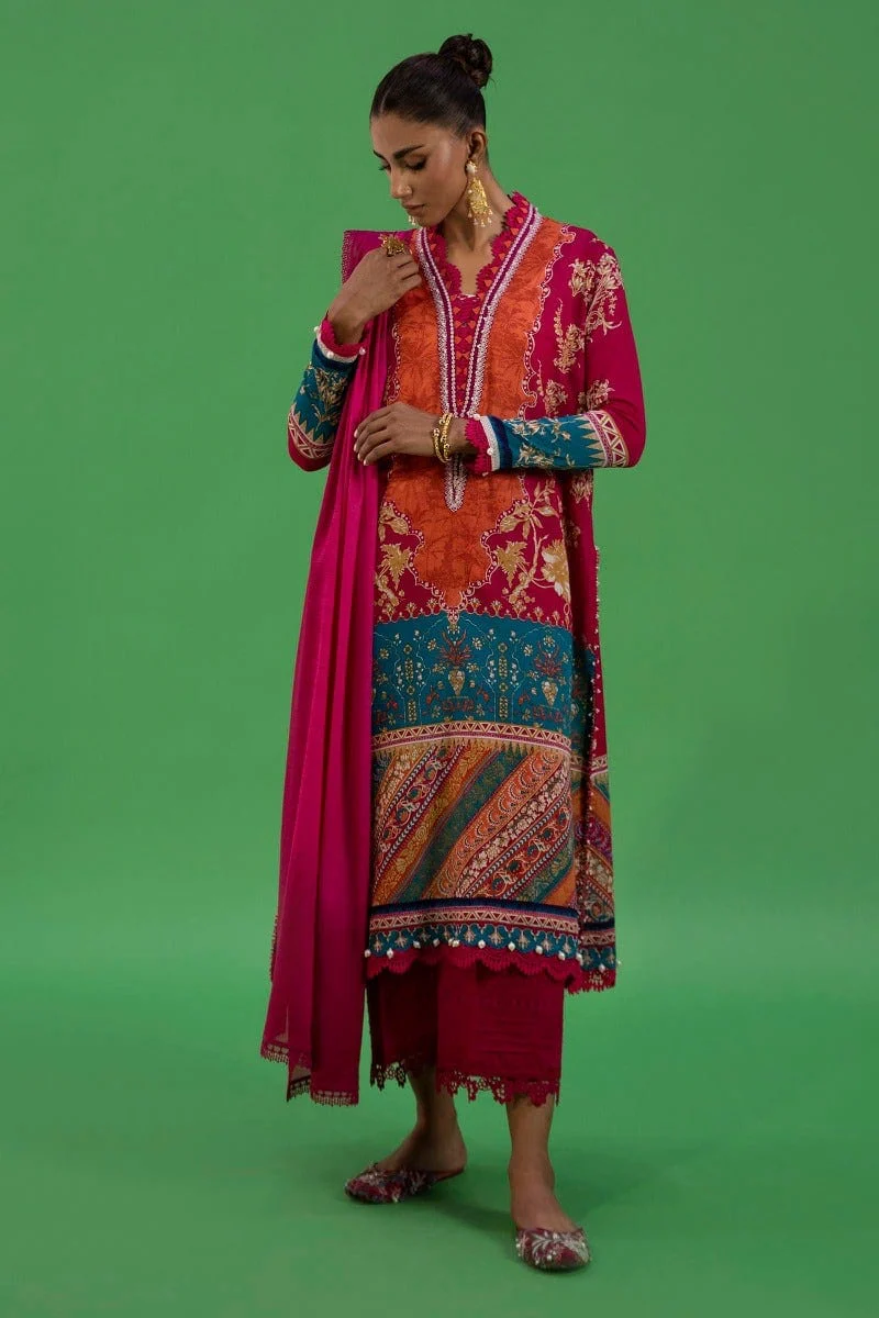 Sana Safinaz Mahay Lawn Collection 2022 – H221-011A-CG - Image 2