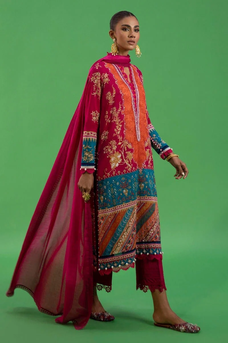 Sana Safinaz Mahay Lawn Collection 2022 – H221-011A-CG - Image 3