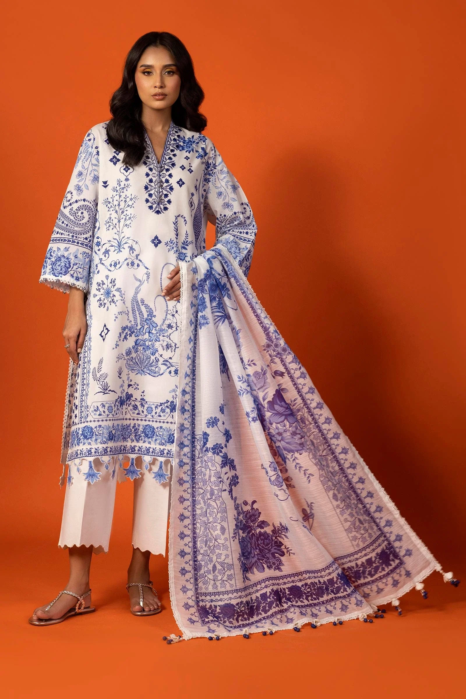 Sana Safinaz Mahay Spring/Summer Lawn – H251-001B-3DE - Image 3