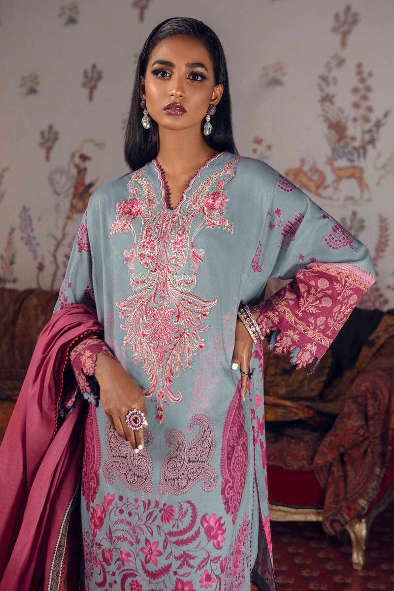 Sana Safinaz Mahay Summer Collection 2021 – H211-014B-CG - Image 2