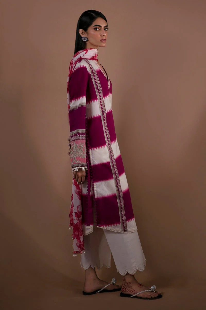 Sana Safinaz Mahay Summer Lawn Collection 2023 – H231-004A-BI - Image 7