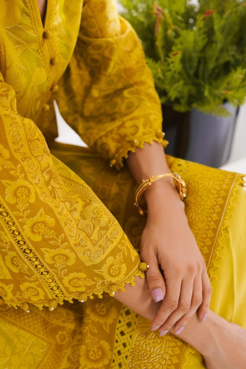 Sana Safinaz Mahay Summer Lawn Collection 2023 – H231-005B-AG - Image 3