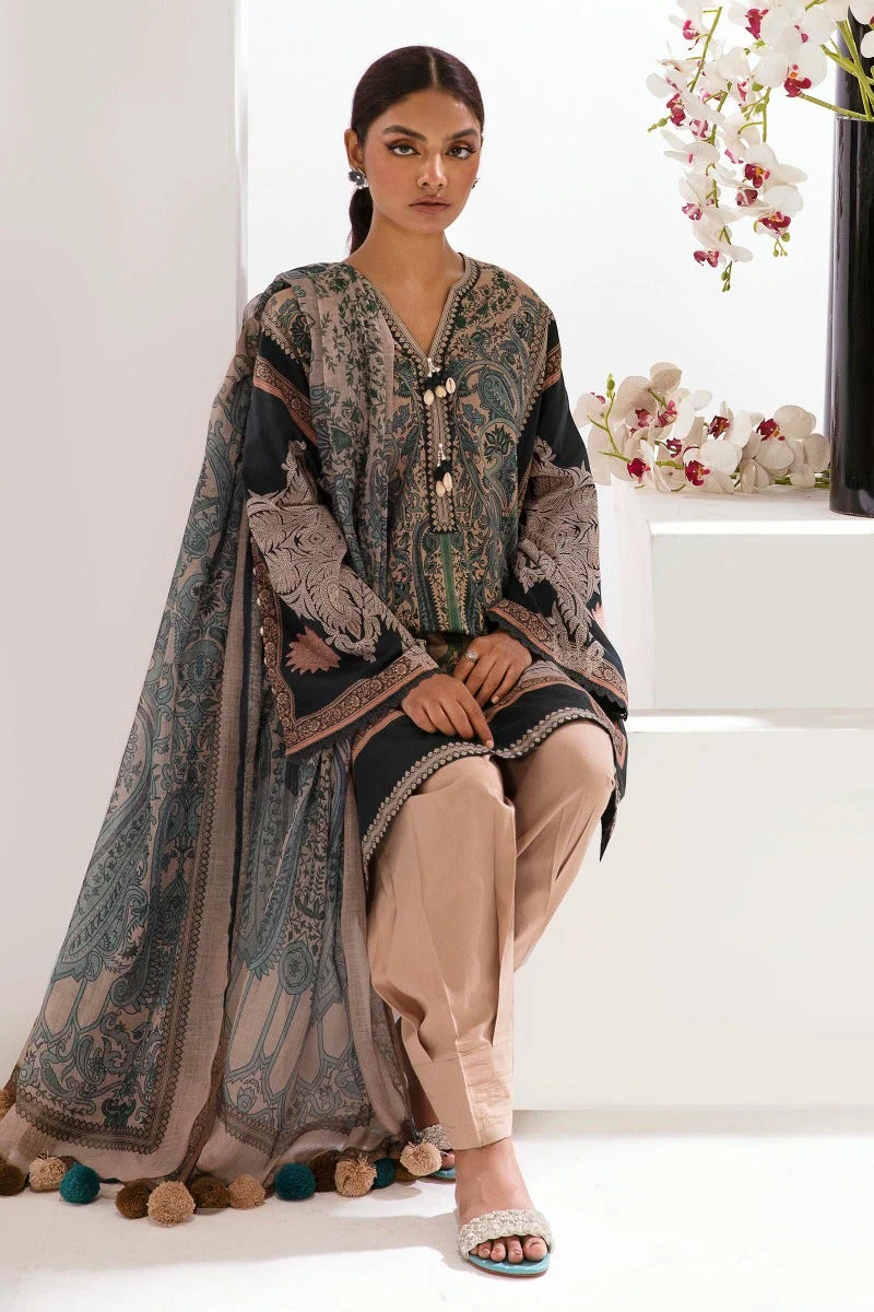 Sana Safinaz Mahay Summer Lawn Collection 2023 – H231-007B-AG - Image 2