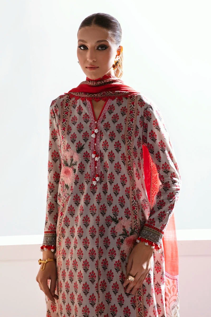 Sana Safinaz Mahay Summer Lawn Collection 2023 – H231-017B-BG - Image 3