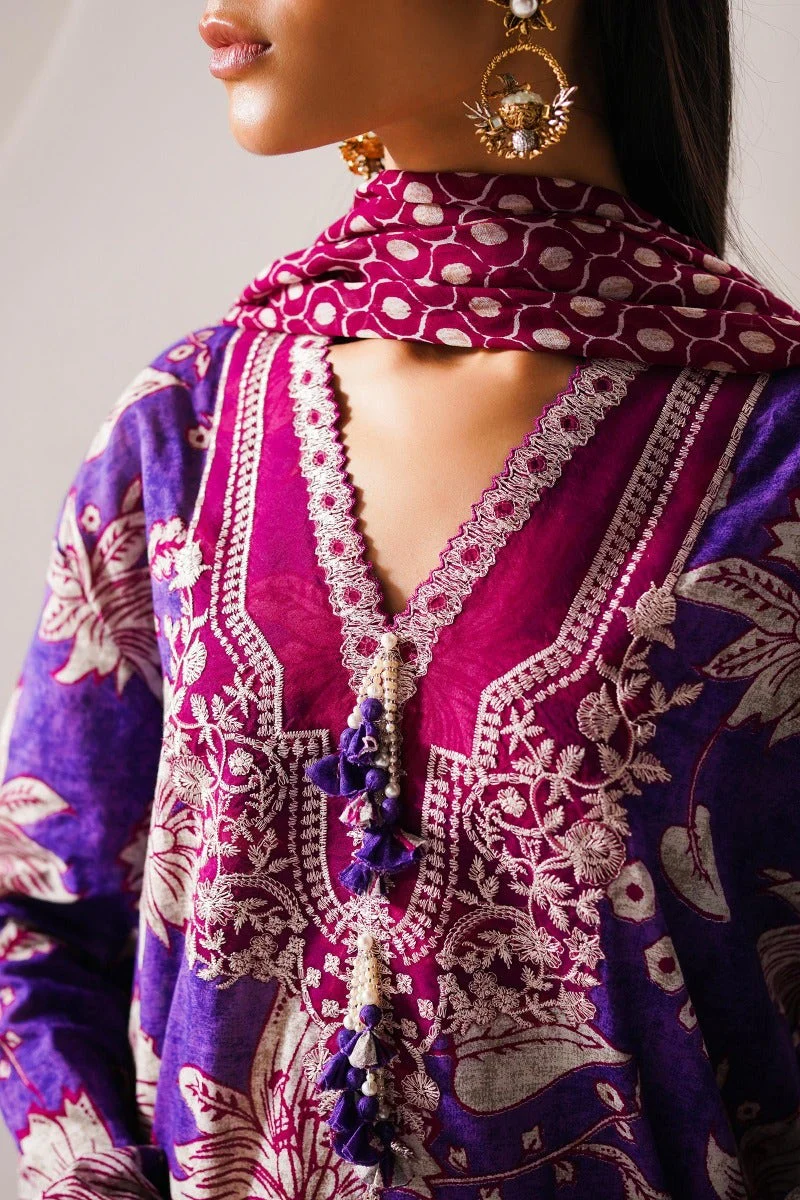 Sana Safinaz Mahay Summer Lawn Collection 2023 – H231-027B-BI - Image 5