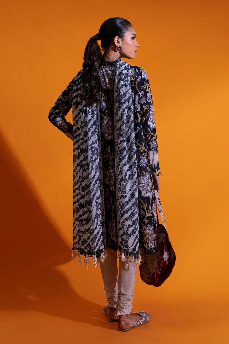 Sana Safinaz Mahay Summer Lawn Collection 2023 – H231-030A-BI - Image 7