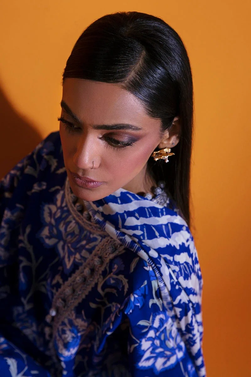 Sana Safinaz Mahay Summer Lawn Collection 2023 – H231-030B-BI - Image 3