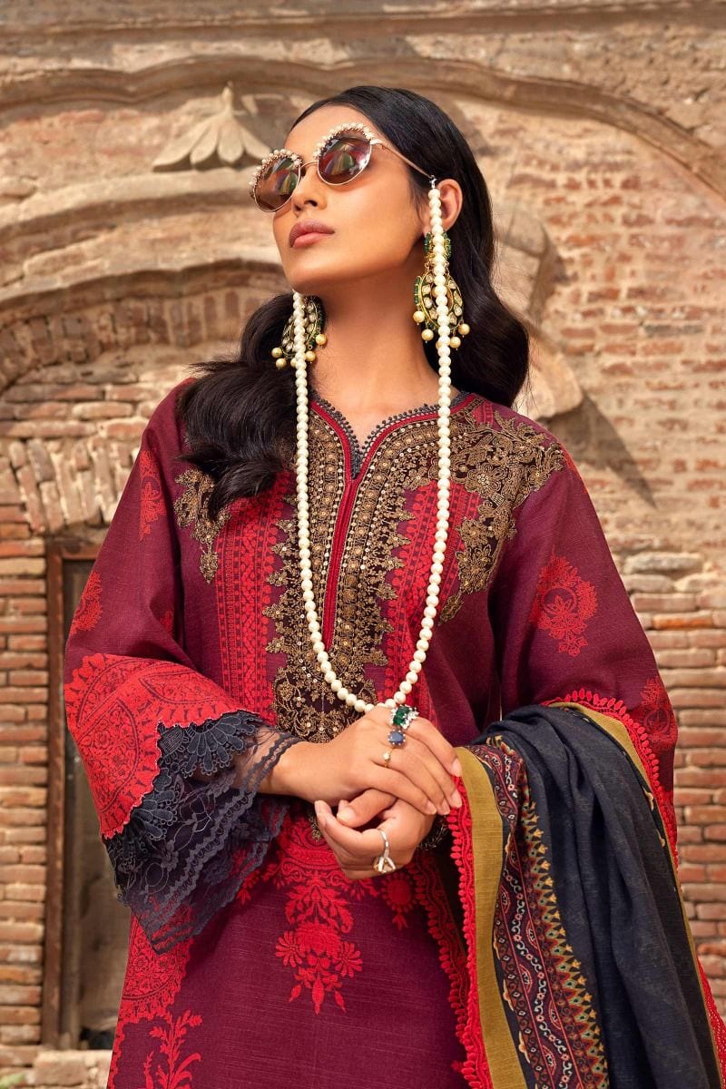 Sana Safinaz Mahay Winter Collection 2020 – 11B-CQ - Image 5