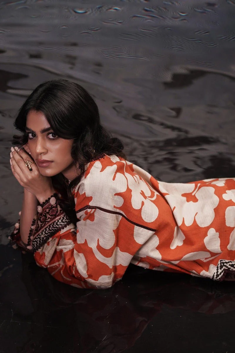 Sana Safinaz Mahay Winter Collection 2022 – H222-001B-G - Image 3