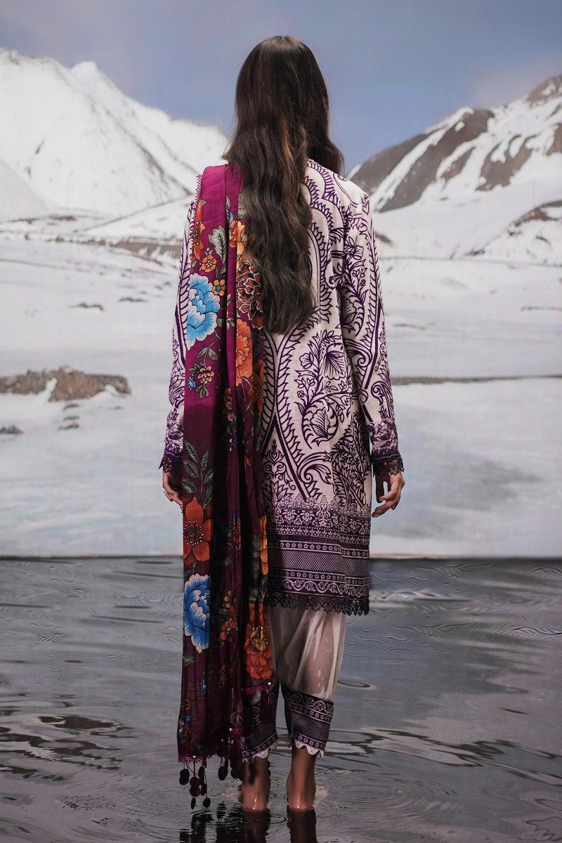 Sana Safinaz Mahay Winter Collection 2022 – H222-004B-BQ - Image 5