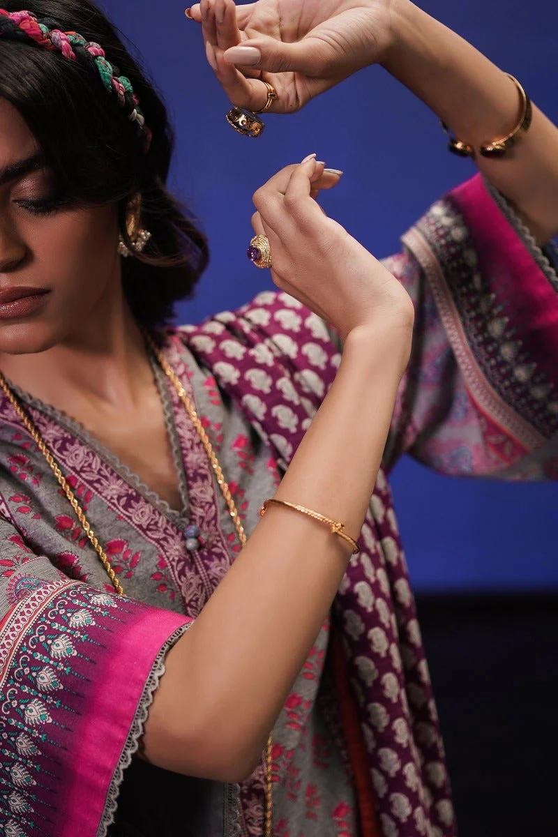 Sana Safinaz Mahay Winter Collection 2022 – H222-015B-AQ - Image 6