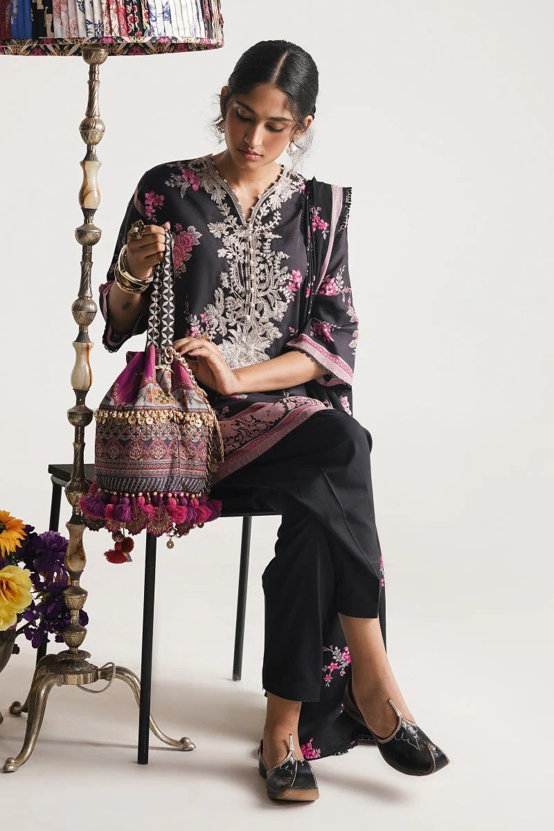 Sana Safinaz Mahay Winter Collection 2023 – H232-015B-DC - Image 2