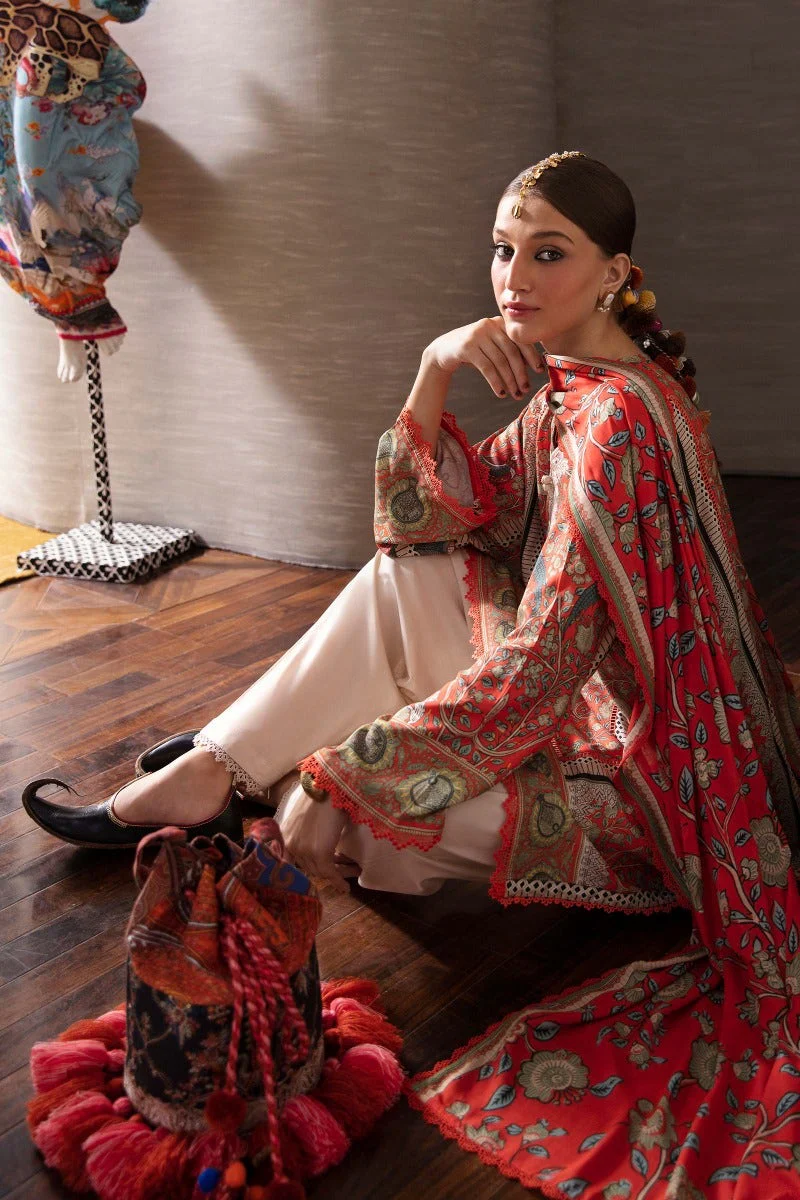 Sana Safinaz Mahay Winter Collection 2023 – H232-017B-DC - Image 7