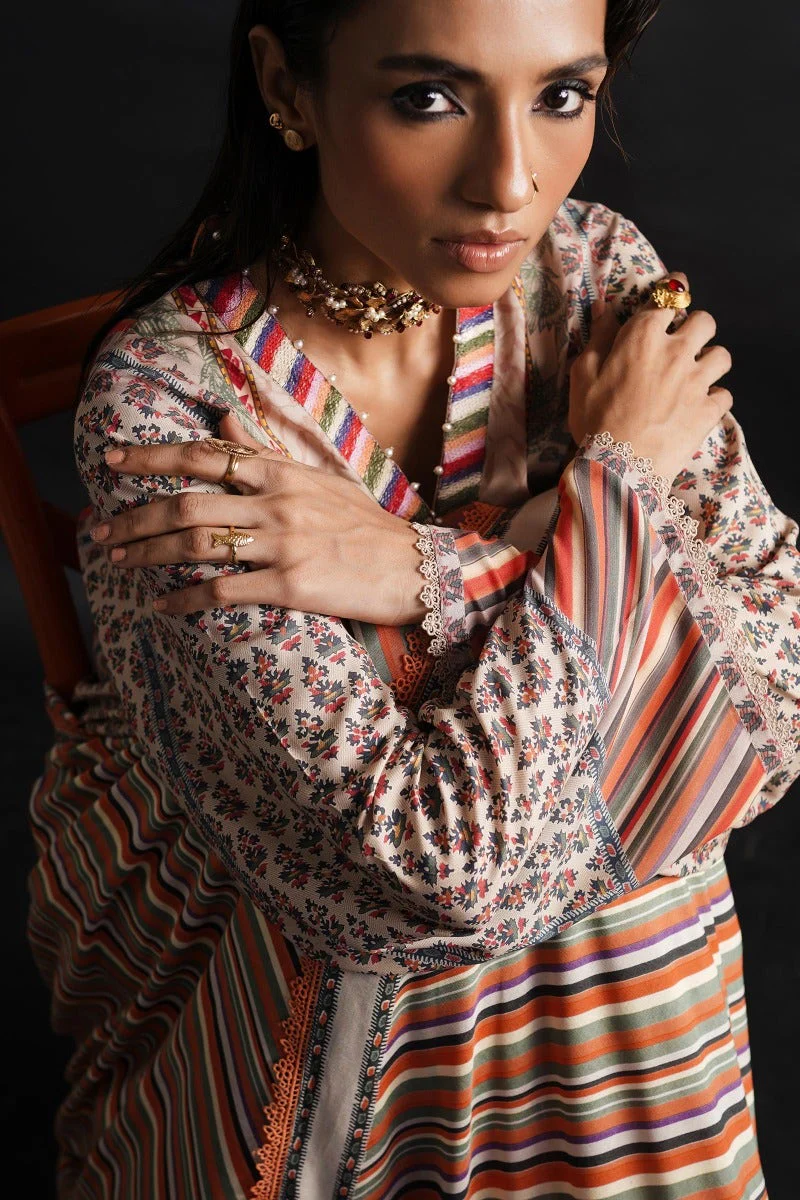 Sana Safinaz Mahay Winter Collection 2023 – H232-018B-DC - Image 2