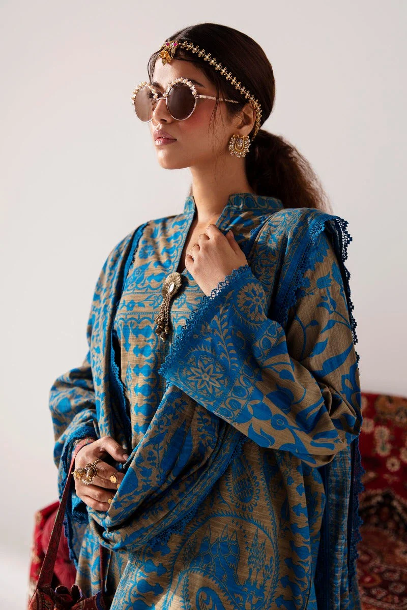 Sana Safinaz Mahay Winter Collection 2023 – H232-020B-Q - Image 6
