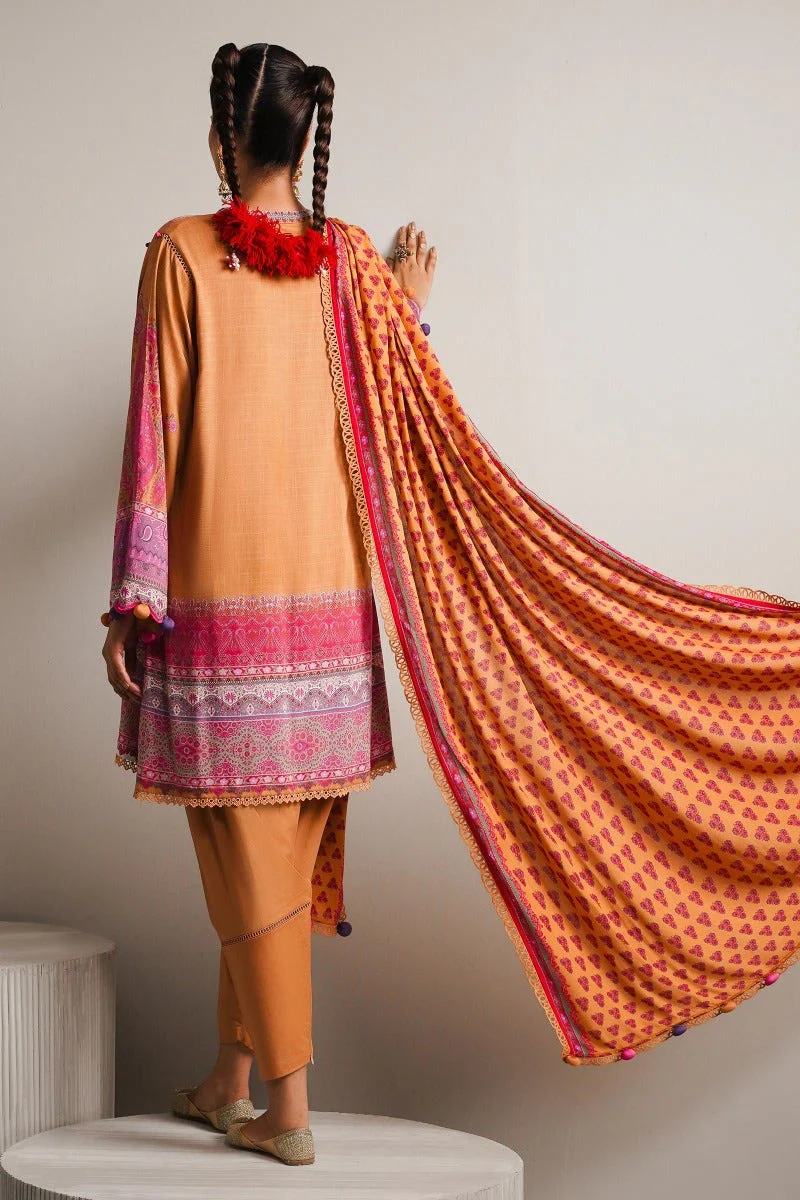 Sana Safinaz Mahay Winter Collection 2023 – H232-028B-DD - Image 11