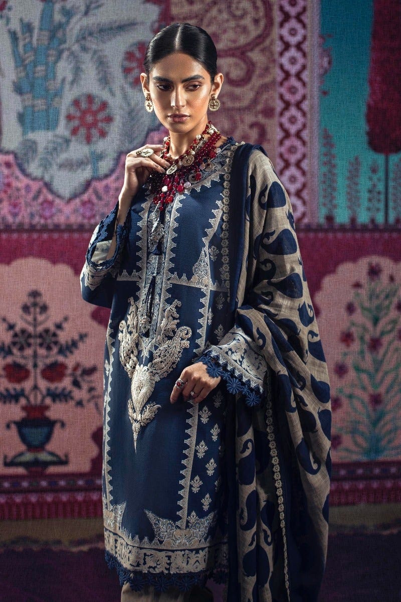 Sana Safinaz Mahay Winter Collection '21 – H212-011B-AI - Image 2