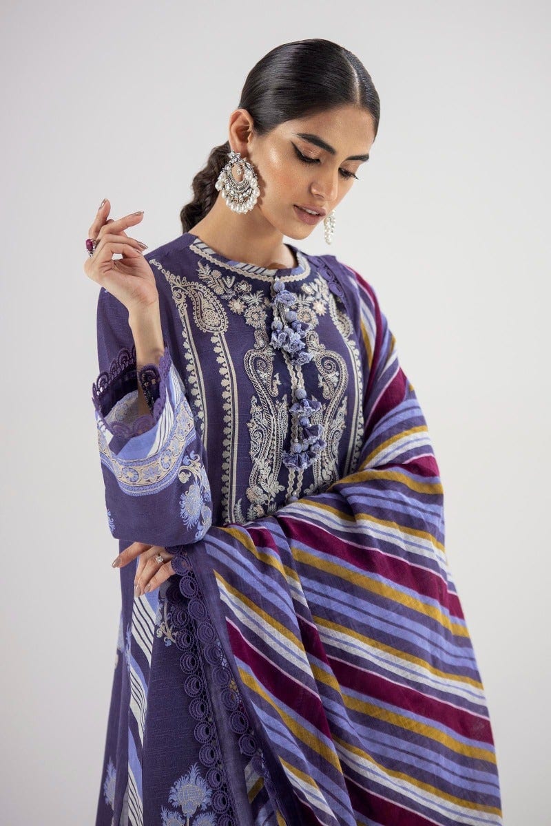 Sana Safinaz Mahay Winter Collection '21 – H212-017B-CI - Image 3