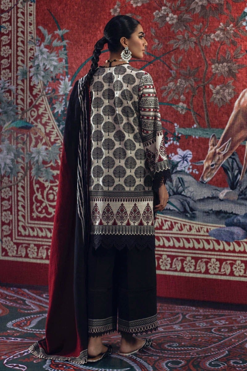 Sana Safinaz Mahay Winter Collection '21 – H212-018A-CI - Image 3
