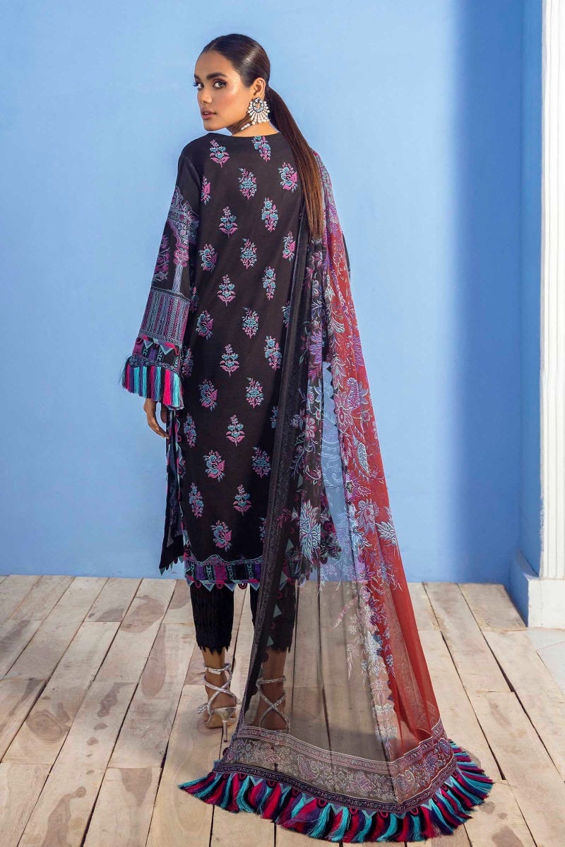 Sana Safinaz Muzlin Lawn Collection – Design M213-006B-AJ - Image 2