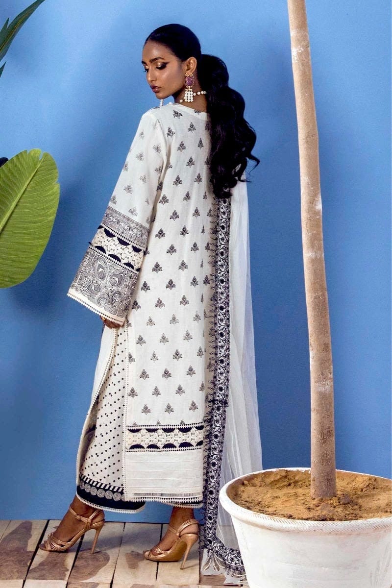 Sana Safinaz Muzlin Lawn Collection – Design M213-010B-CT - Image 3