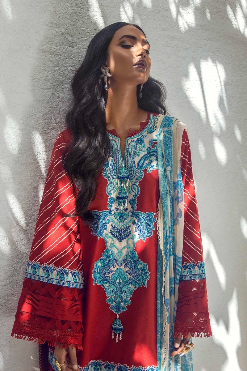 Sana Safinaz Muzlin Lawn Collection – Design M213-011B-CI - Image 3