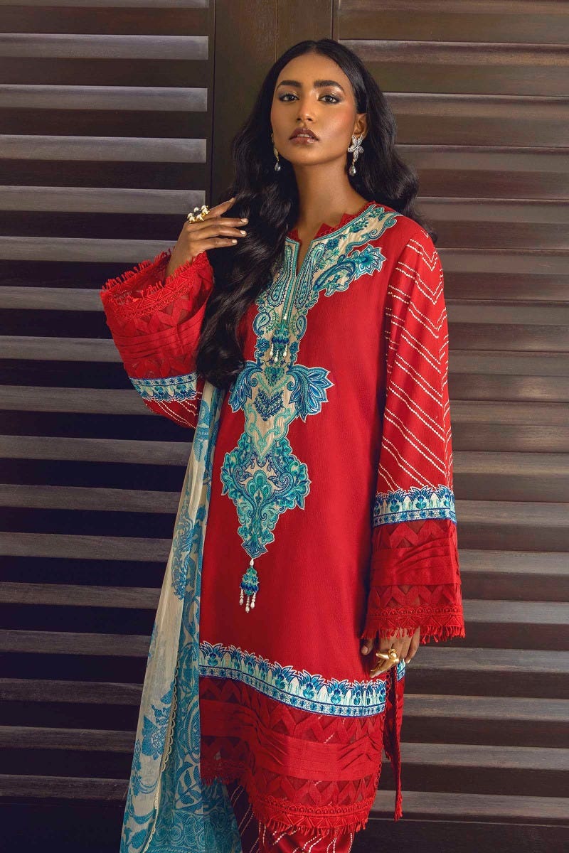 Sana Safinaz Muzlin Lawn Collection – Design M213-011B-CI - Image 4