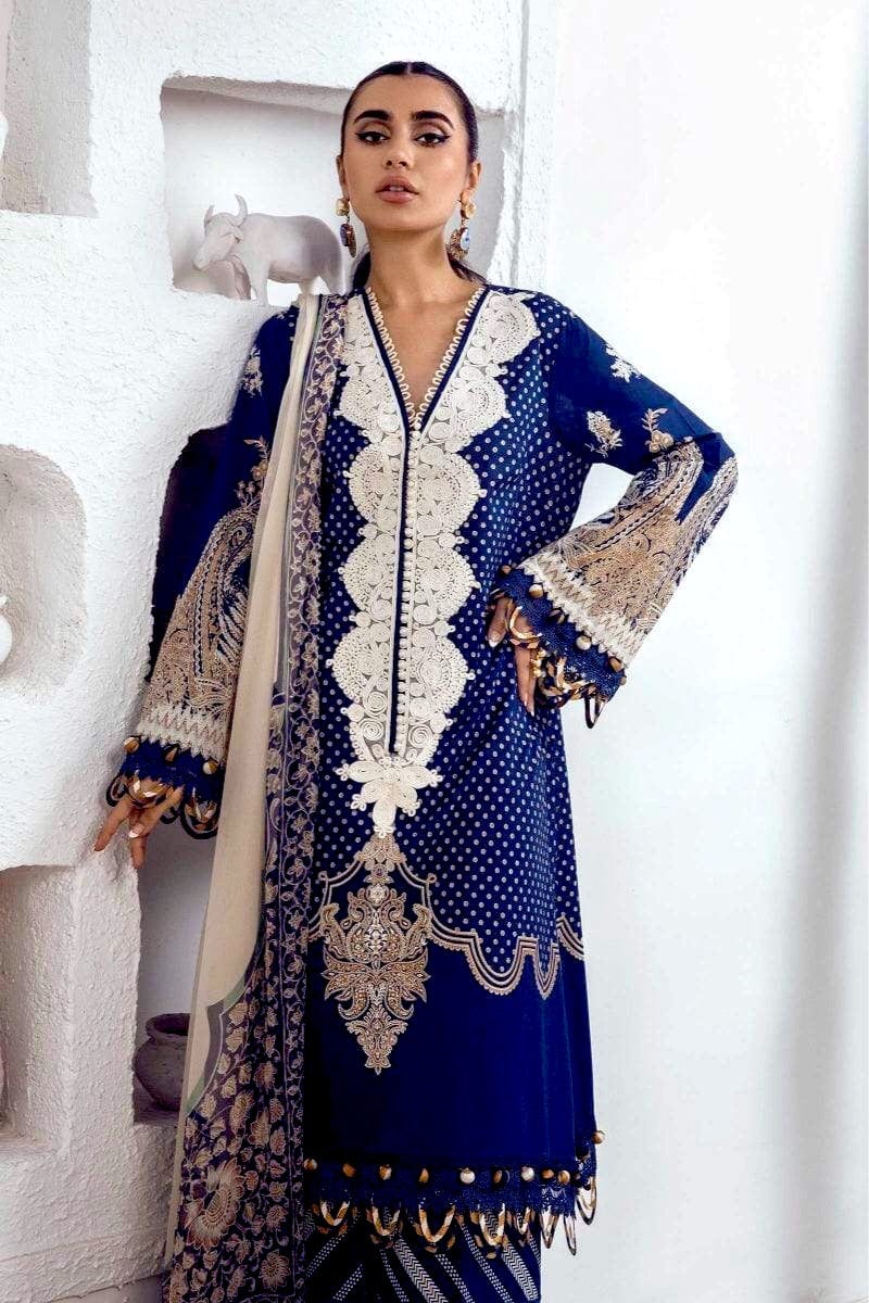 Sana Safinaz Muzlin Lawn Collection – Design M213-016B-CI - Image 3