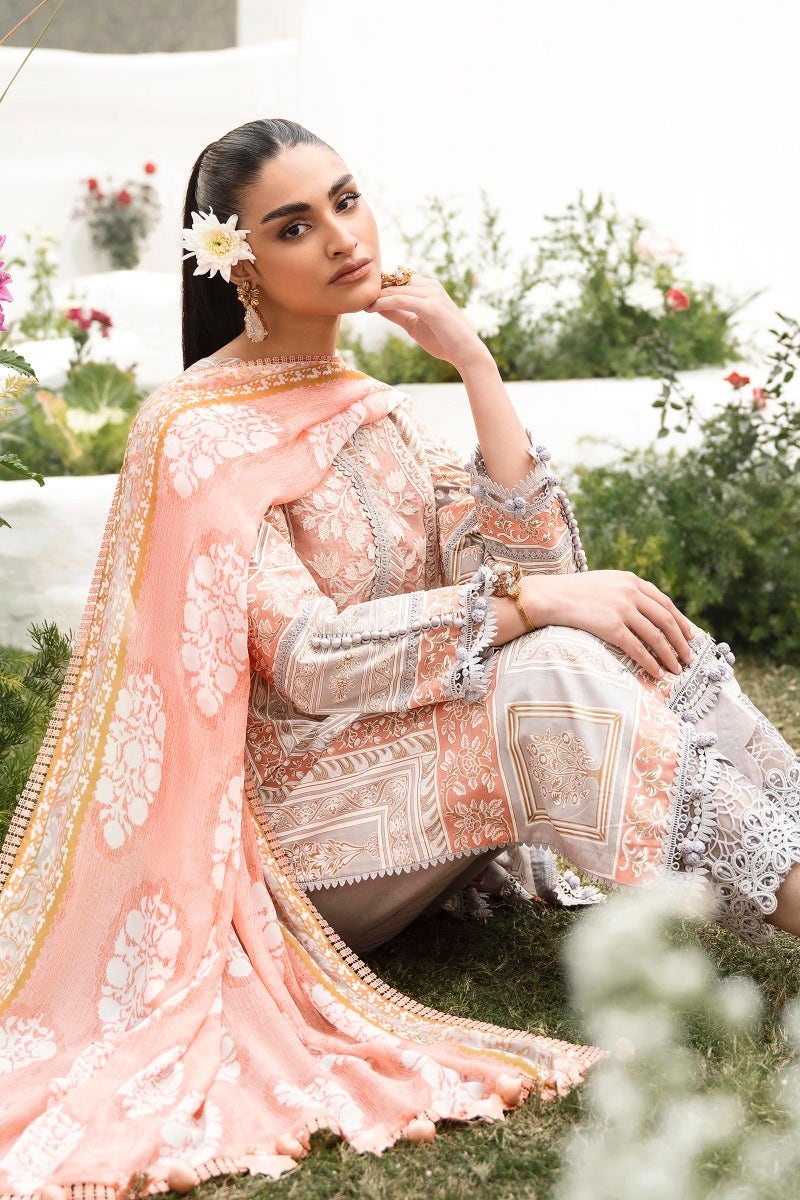 Sana Safinaz Muzlin Spring Lawn Collection 2023 – M231-025A-CI - Image 2