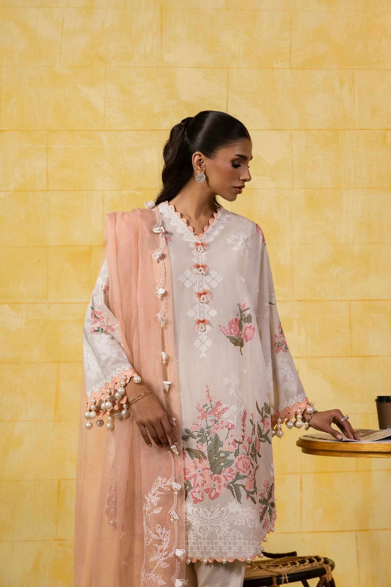Sana Safinaz Muzlin Spring/Summer Lawn – M251-016A-3CT - Image 2