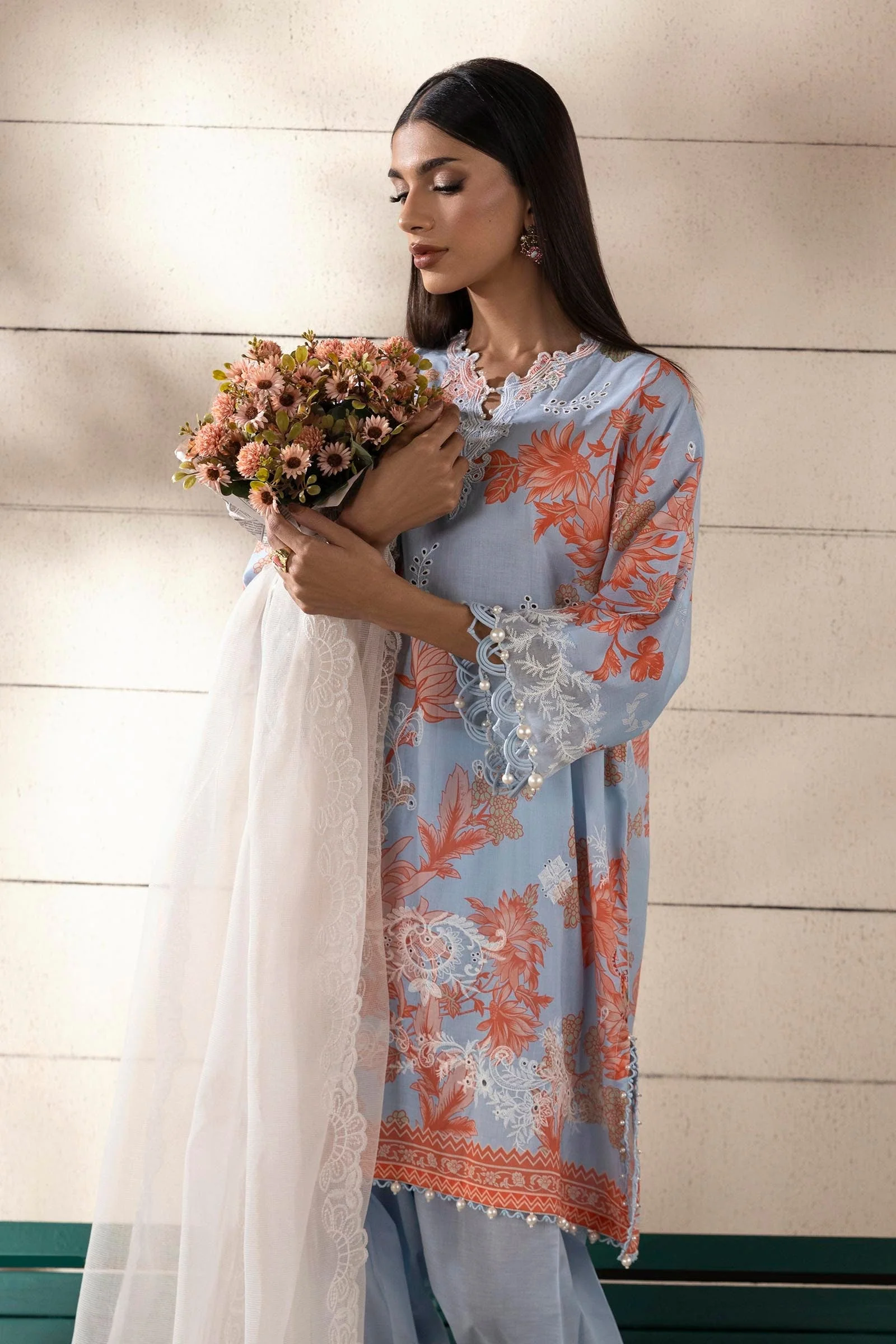 Sana Safinaz Muzlin Spring/Summer Lawn – M251-020B-3CS - Image 2