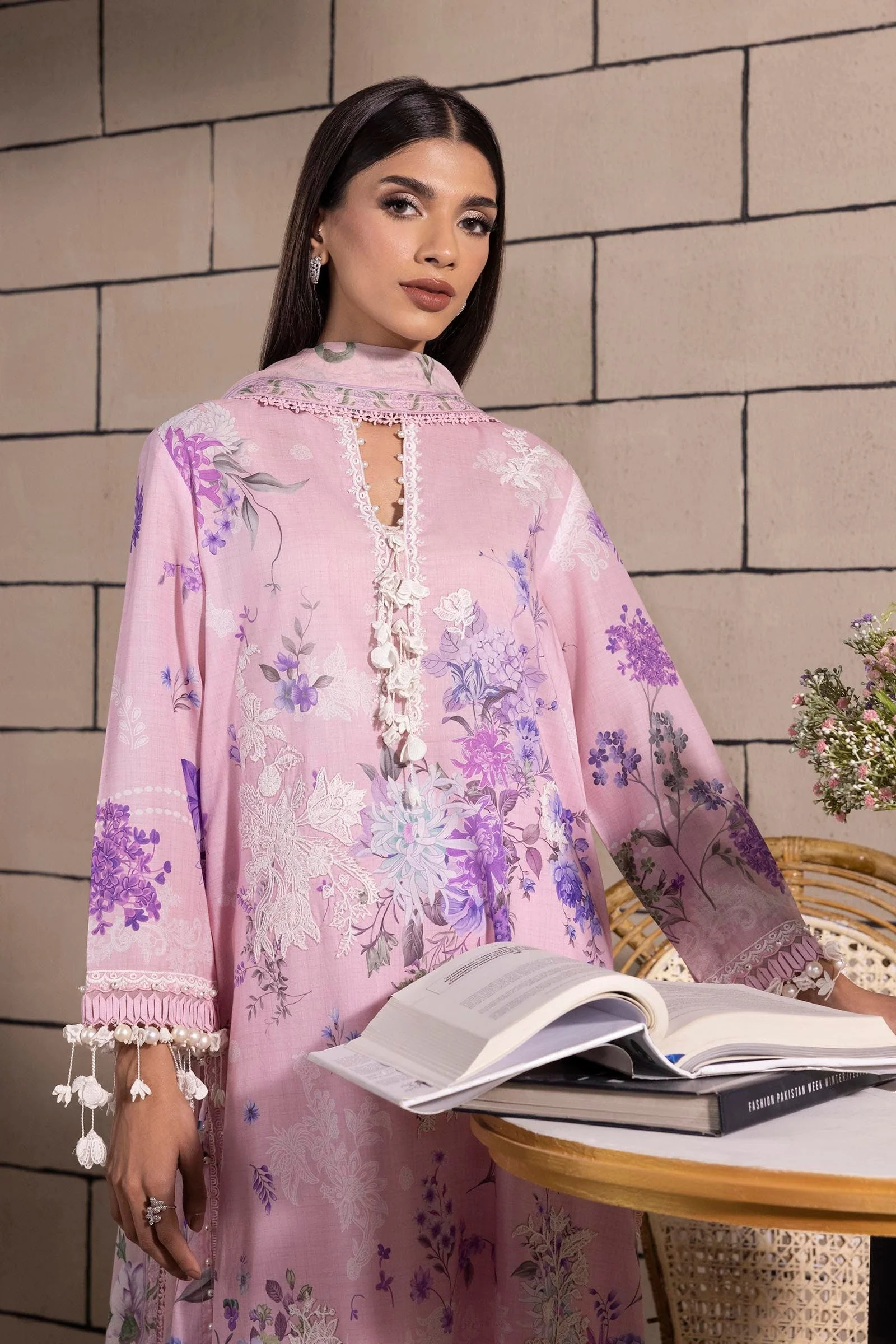 Sana Safinaz Muzlin Spring/Summer Lawn – M251-025A-3CJ - Image 2