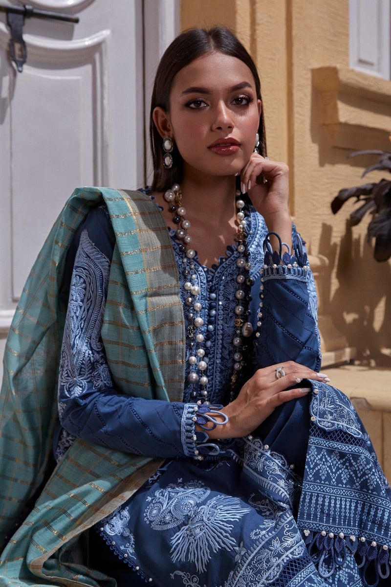 Sana Safinaz Muzlin Summer Lawn Collection – M223-001B-CV - Image 2
