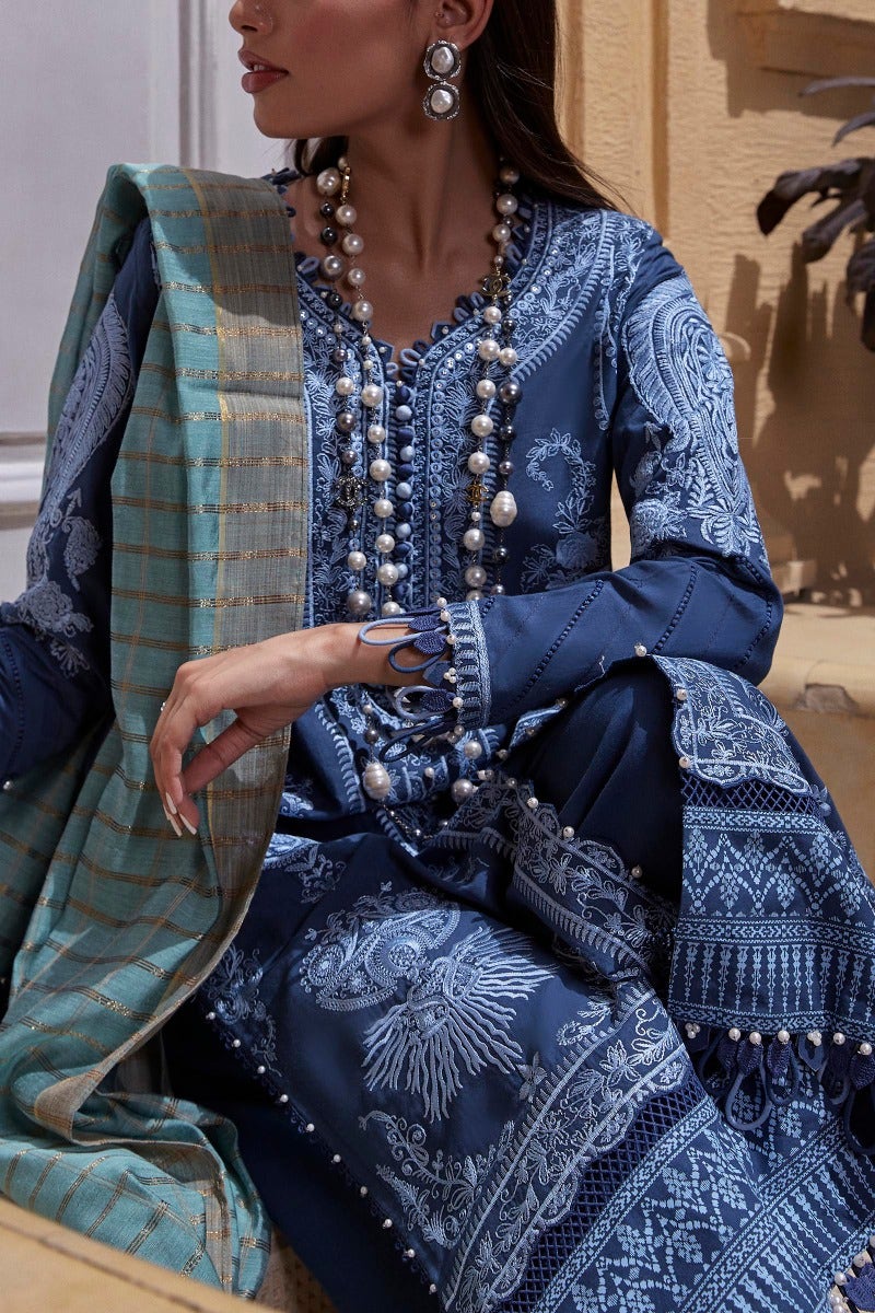 Sana Safinaz Muzlin Summer Lawn Collection – M223-001B-CV - Image 4