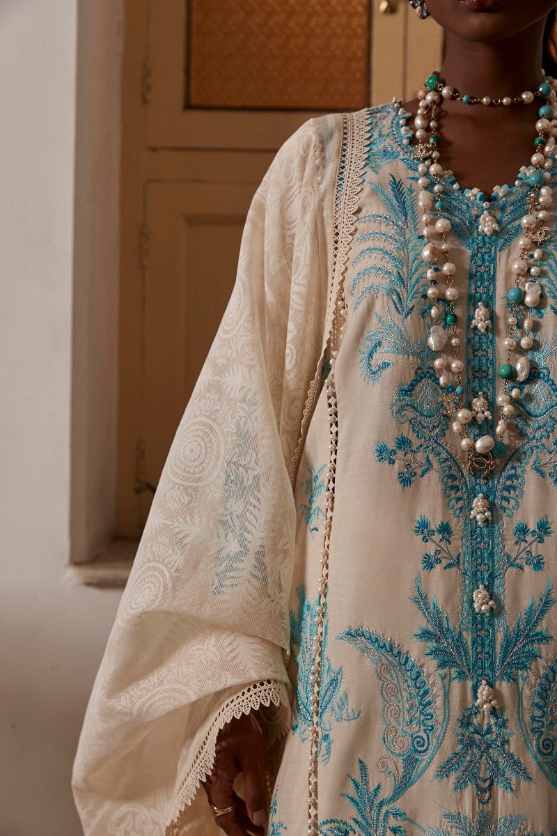 Sana Safinaz Muzlin Summer Lawn Collection – M223-003B-CH - Image 5
